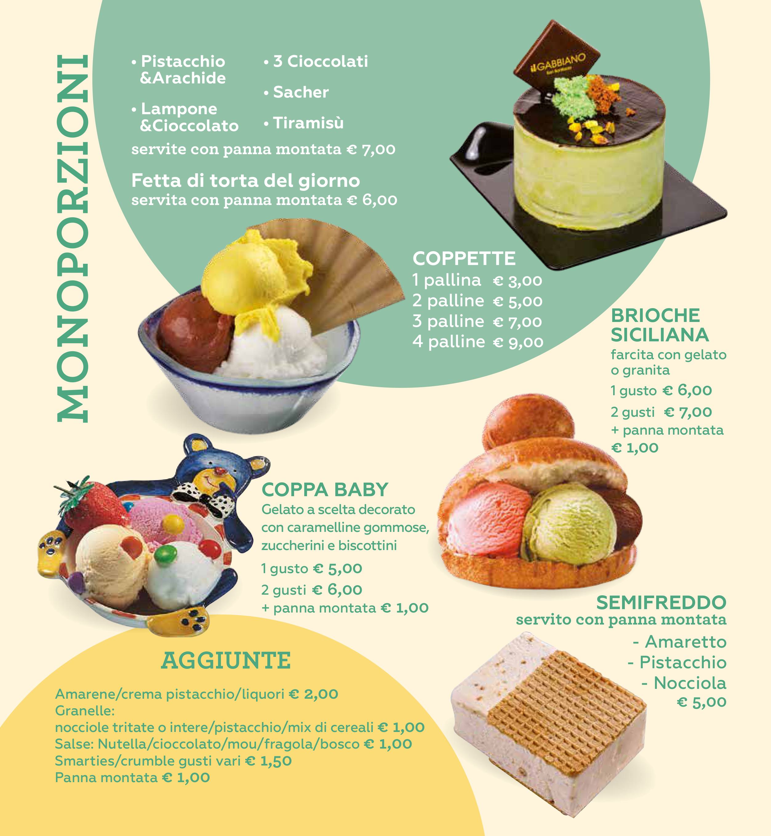 menu il Gabbiano