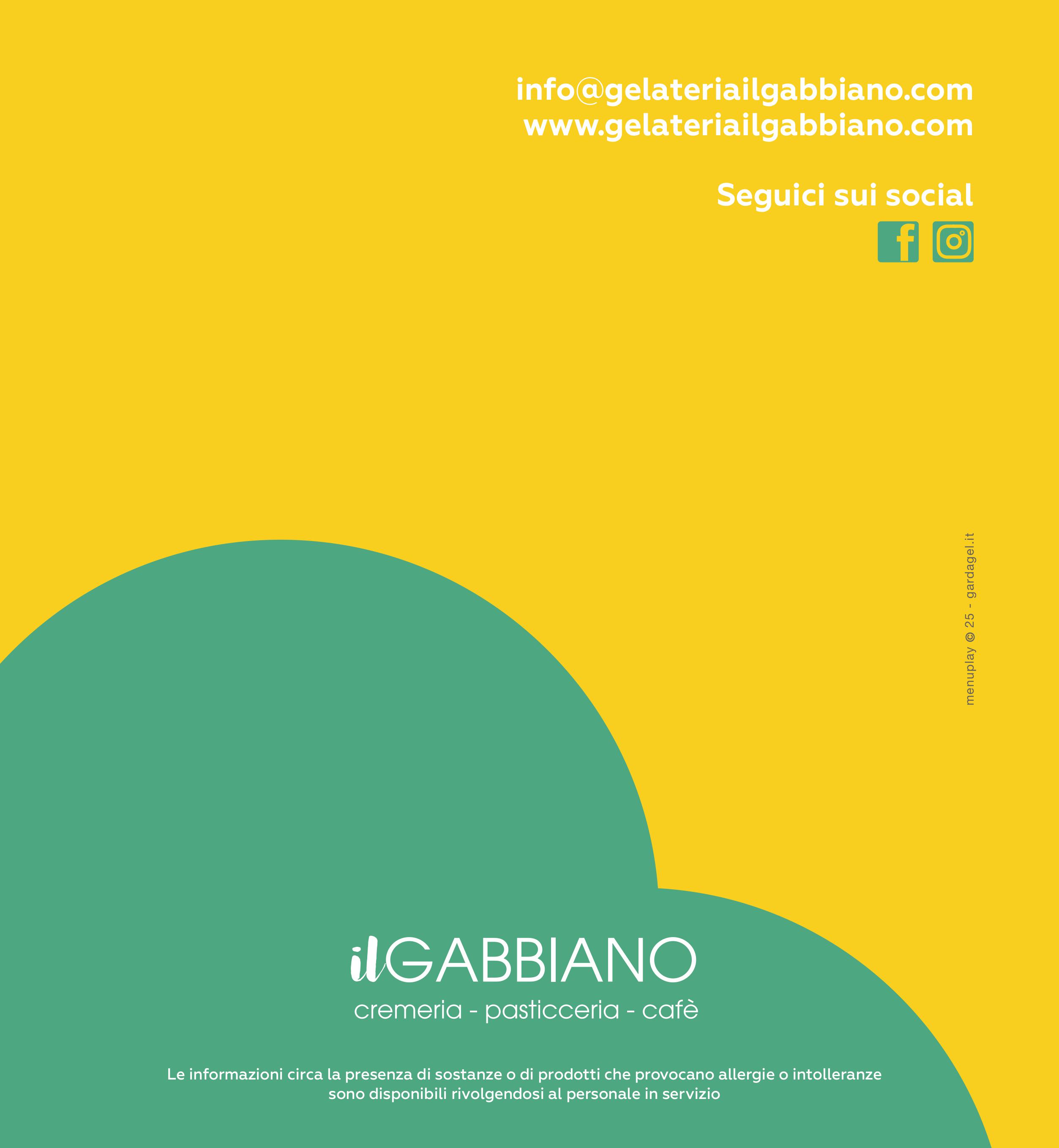 menu il Gabbiano