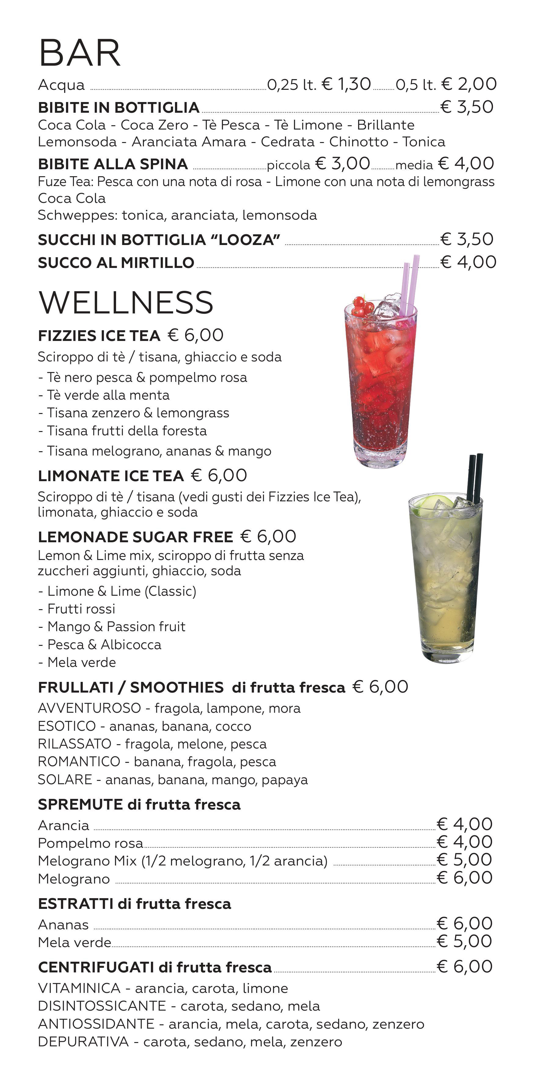 menu il Gabbiano
