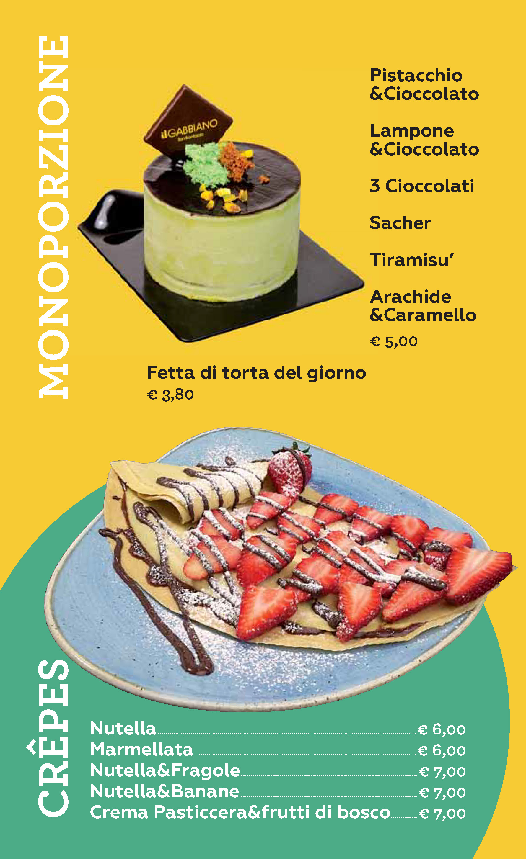 menu il Gabbiano